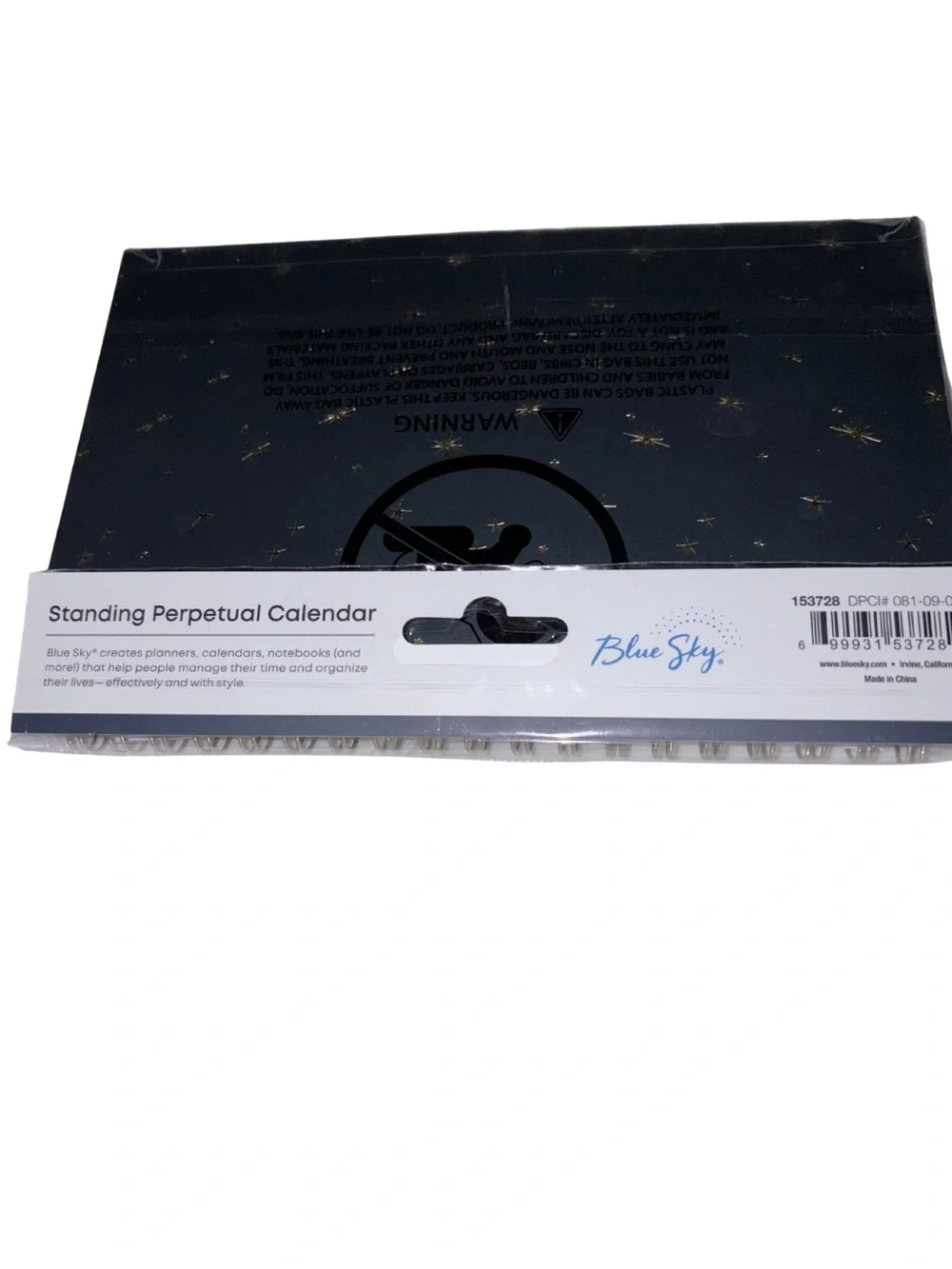 New: Blue Sky NWT Celestial Perpetual Standing Calendars for Desk